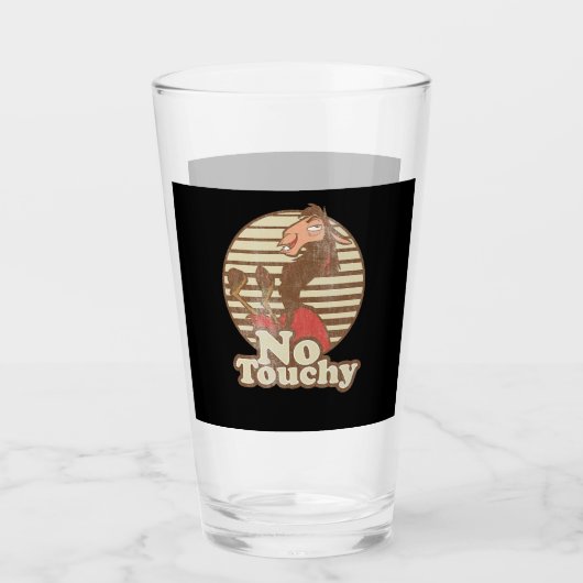 ラマ・ギフト | No Touchy Llama タンブラーグラス (正面)