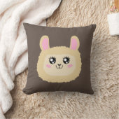 ラマ クッション (ブランケット)