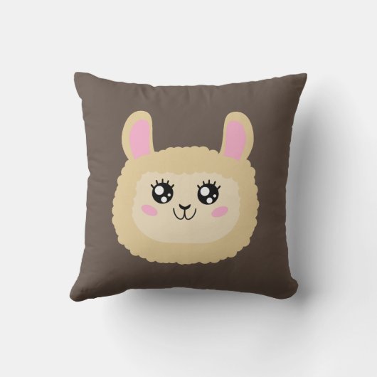 ラマ クッション (裏面)