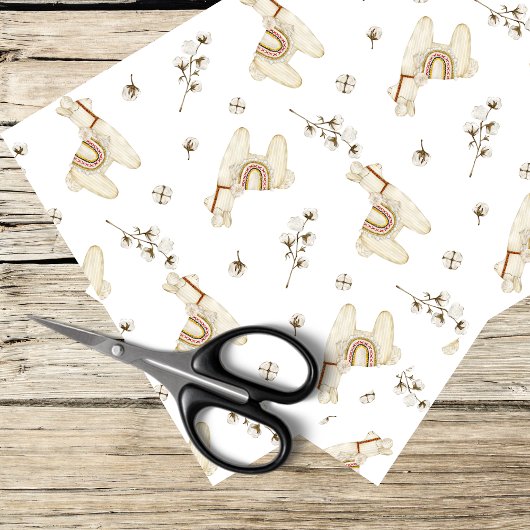 ラマ&コットンボホデザイン 薄葉紙