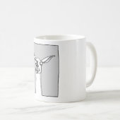 ラマ コーヒーマグカップ (正面右)