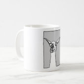 ラマ コーヒーマグカップ (正面左)