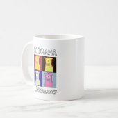 ラマ コーヒーマグカップ (正面左)