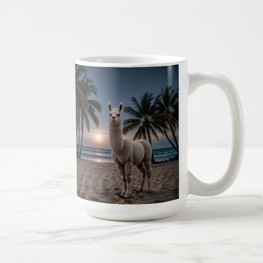 ラマ コーヒーマグカップ (右)