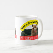 ラマ コーヒーマグカップ (正面右)