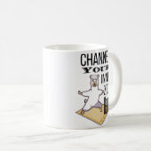 ラマ コーヒーマグカップ (正面右)