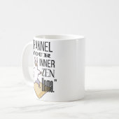 ラマ コーヒーマグカップ (正面左)