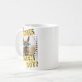 ラマ コーヒーマグカップ (正面左)