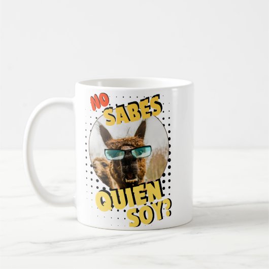 ラマ コーヒーマグカップ (左)