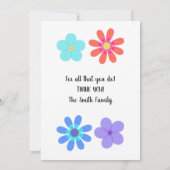 ラマ・サンキュー | テキストの追加 サンキューカード (裏面)