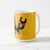 ラマ・シスター コーヒーマグカップ (正面右)