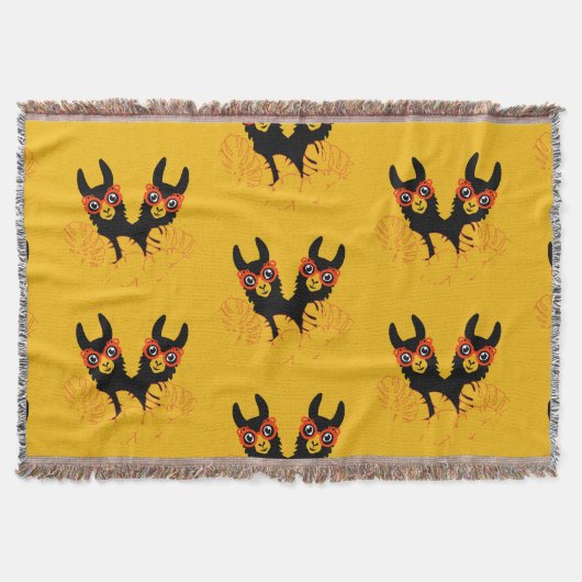 ラマ・シスター スローブランケット (正面)