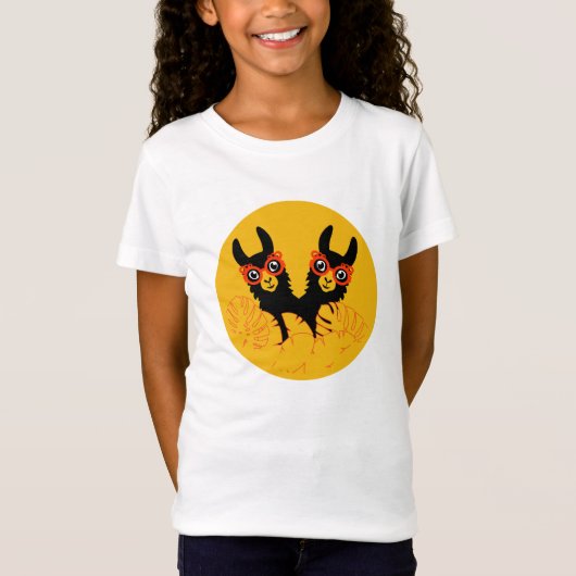 ラマ・シスター Tシャツ (正面)
