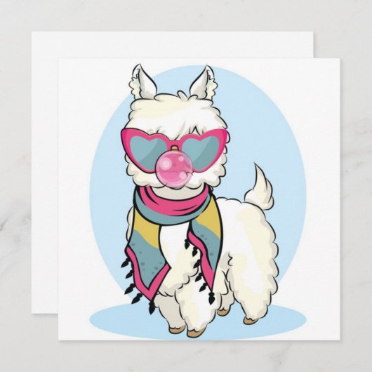 ラマ シーズンカード (正面/裏面)