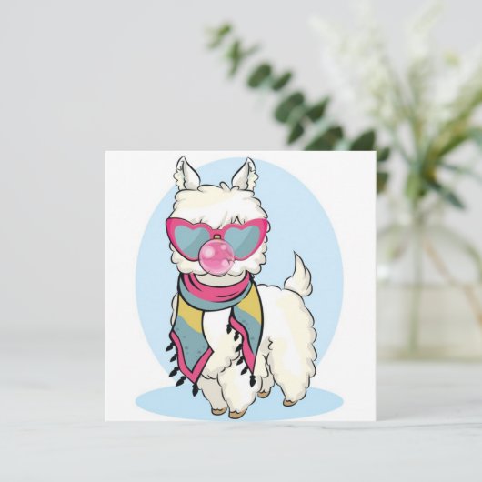 ラマ シーズンカード (スタンド正面)