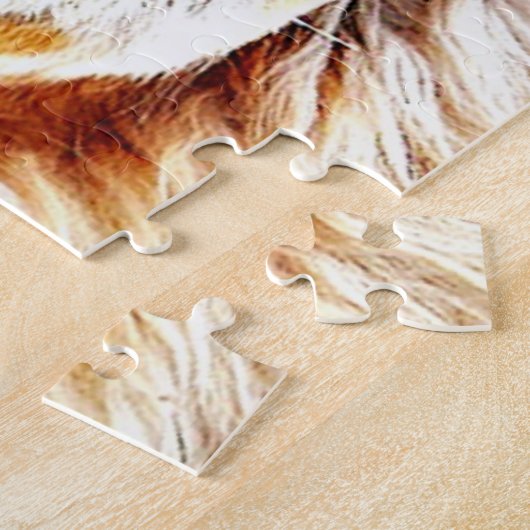 ラマ ジグソーパズル (側面)