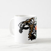 ラマ・ジョイ コーヒーマグカップ (正面左)