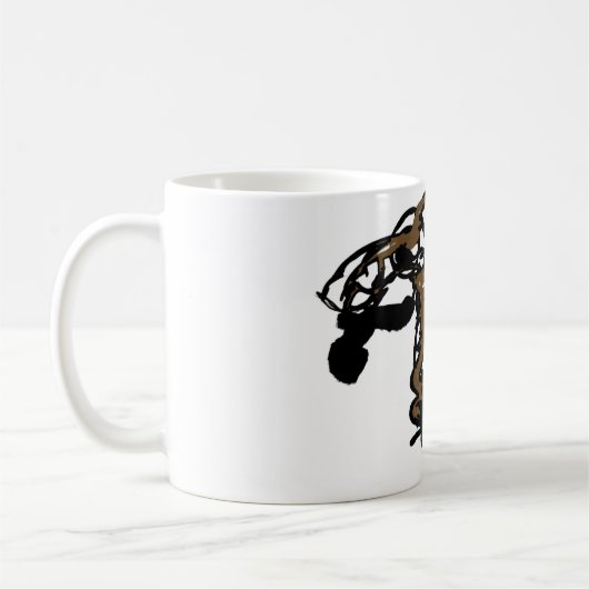 ラマ・ジョイ コーヒーマグカップ (左)