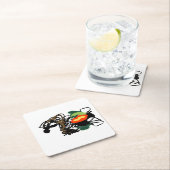 ラマ・ジョイ スクエアペーパーコースター (インサイチュ)