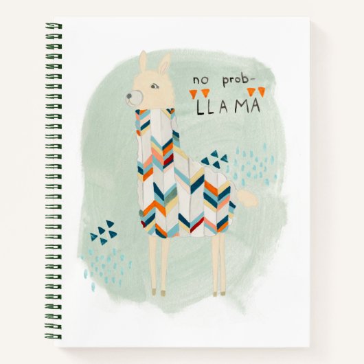 ラマ・スクワッド – ノ・プロブ・ラマ ノートブック (正面)