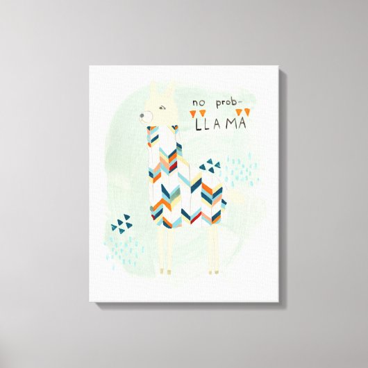 ラマ・スクワッド – プロブラマ号 キャンバスプリント (正面)