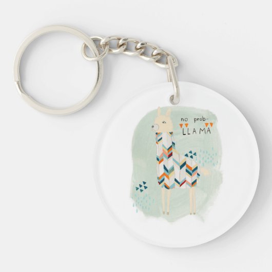 ラマ・スクワッド – プロブラマ号 キーホルダー (正面)