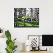 ラマ・スルー・ツリーズ ポスター (ホームオフィス)