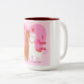 ラマ・セリング ツートーンマグカップ (正面右)