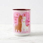 ラマ・セリング ツートーンマグカップ (中央)