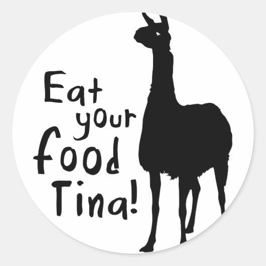 ラマ・ダイナマイト ラウンドシール (正面)