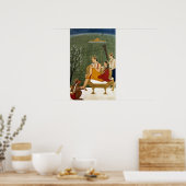 ラマ・チャンドラとしてのヴィシュヌの第七の転生 ポスター (キッチン)