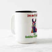 ラマ ツートーンマグカップ (正面左)