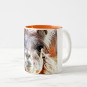 ラマ ツートーンマグカップ (正面右)