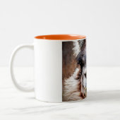 ラマ ツートーンマグカップ (左)