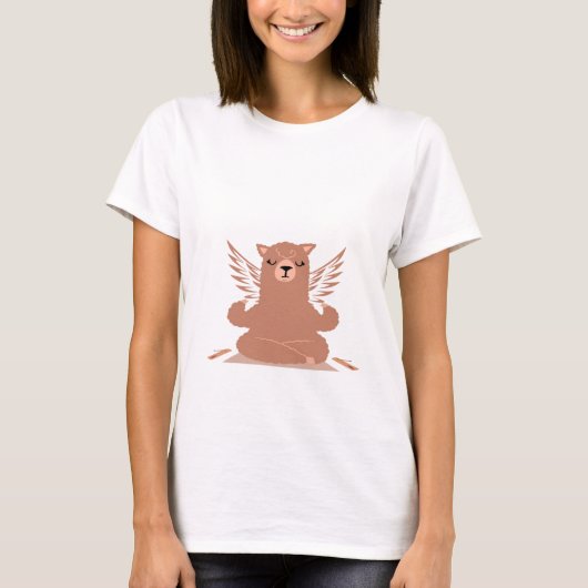 ラマ・ドイング・ヨガ Tシャツ (正面)