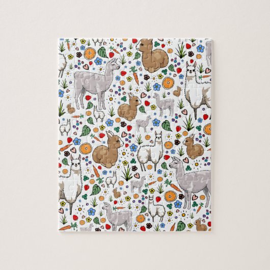 ラマ・ドラマ ジグソーパズル (縦)