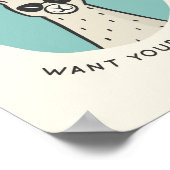 ラマ・ドラマ ポスター (角)