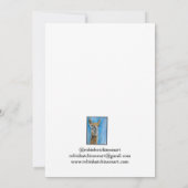 ラマ・ノテカード サンキューカード (裏面)