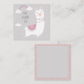 ラマ ノートカード (正面/裏面)