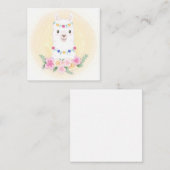 ラマ ノートカード (正面/裏面)