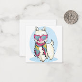 ラマ ノートカード (正面/裏面インサイチュ)