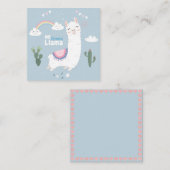 ラマ ノートカード (正面/裏面)