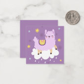 ラマ ノートカード (正面/裏面インサイチュ)