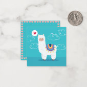 ラマ ノートカード (正面/裏面インサイチュ)