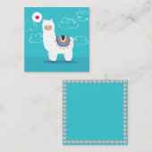 ラマ ノートカード (正面/裏面)