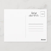 ラマ・プンス葉書 – Lllama自撮り ポストカード (裏面)