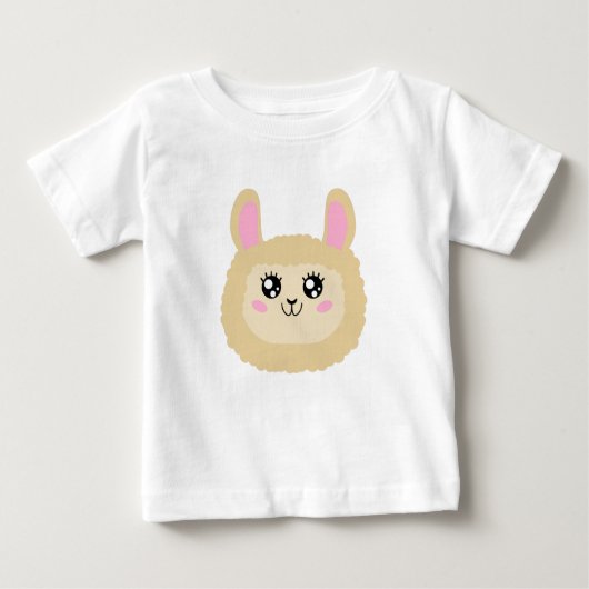 ラマ ベビーTシャツ (正面)