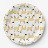 ラマ ペーパープレート (正面)