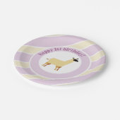 ラマ ペーパープレート (アングル)