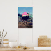 ラマ ポスター (キッチン)